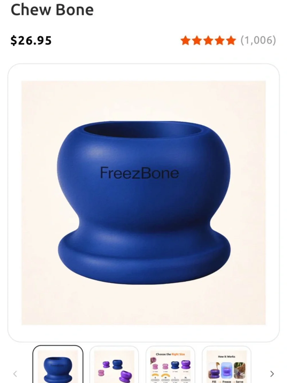 Summer dog enrichment bundle • freeze
